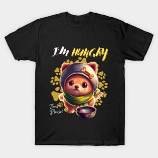 Cute Hungry Puppy T-Shirt